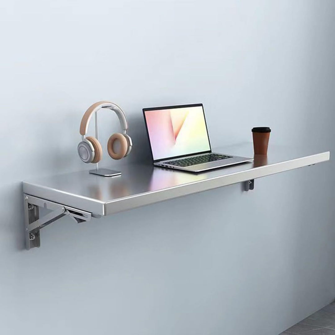 Fonctionnelle table pliante gris clair