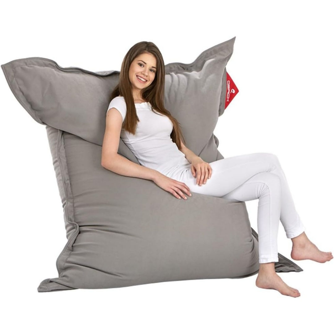 Fauteuil poire gris pour un interieur moderne