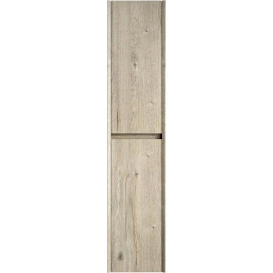 Style Moderne, meuble mural beige en bois 2 portes