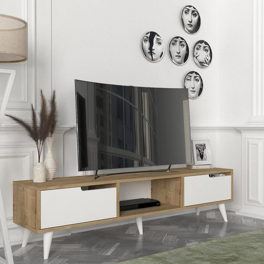 Support sur pied gris clair design moderne