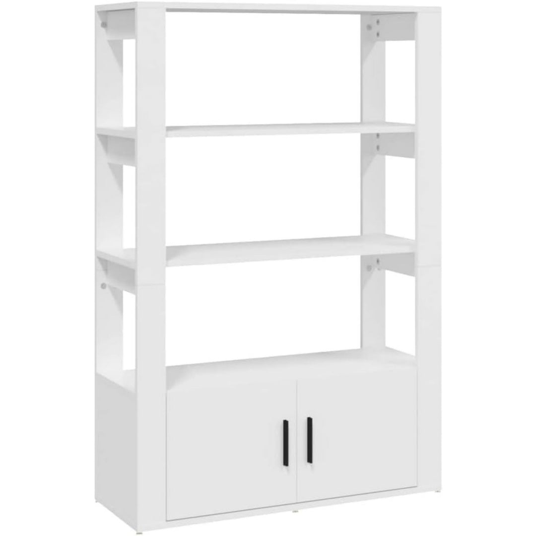 Buffet gris clair 80 cm, de style contemporain