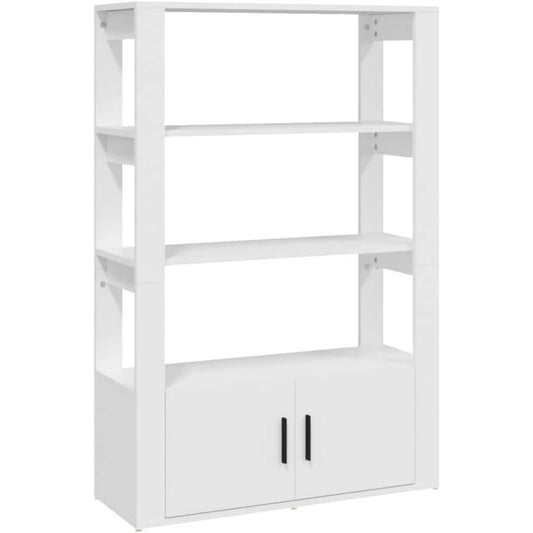 Buffet gris clair 80 cm, de style contemporain