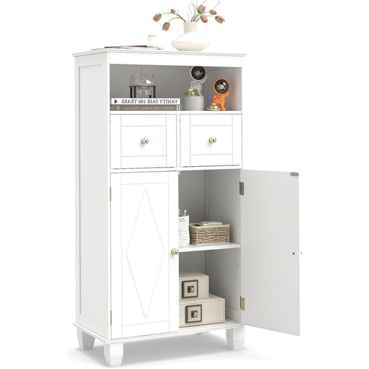 Charme Moderne, meuble sur pied gris clair en bois