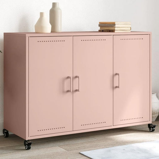Petit buffet avec des roulettes design