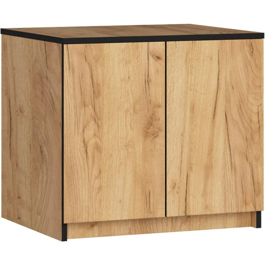 Bibliotheque assemblage facile marron 51 x 60 x 55 cm