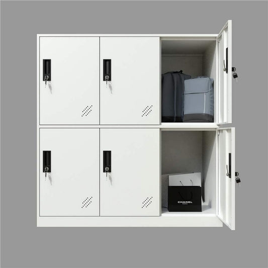 Meuble pour chambre d'enfant 6 portes structure en acier